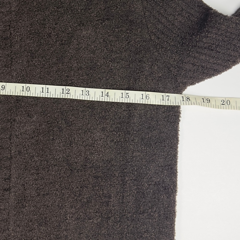 Barefoot Dreams CozyChic‎ Lite Hooded Longline Cardigan Sweater Size S - Picture 7 of 8